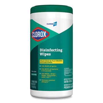 Clorox® Disinfecting Wipes, 7 X 8, Fresh Scent, 75-canister freeshipping - TVN Wholesale